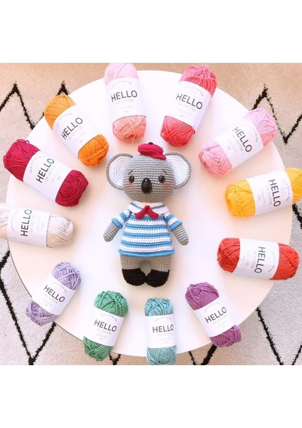 25 gr Coton Amıgurumı Ipliği 12'li Set