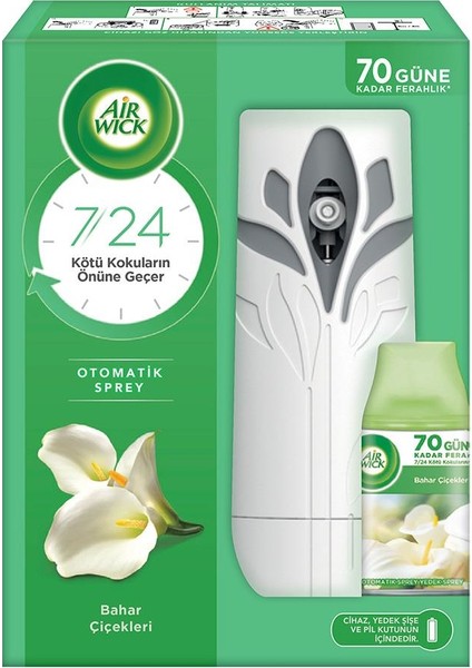 Freshmatıc Bahar Çiçekleri Kit + Yedek 250 ml Koku