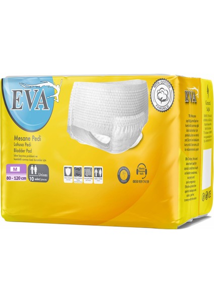 10'lu Kadın Erkek Mesane Külodu fiyatları