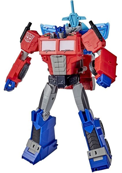Transformers Cyberverse Battle Call Dev Figür Optimus Prime