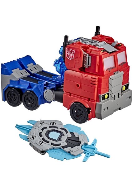 Transformers Cyberverse Battle Call Dev Figür Optimus Prime