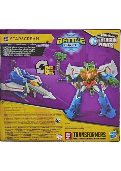 Transformers Cyberverse Battle Call Figur Bumblebee