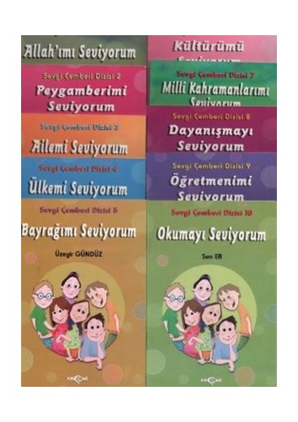 Sevgi Çemberi Dizisi 10 Kitap
