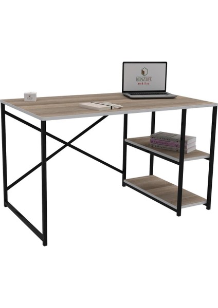 Kenzlife ofis masası natsuki 075x130x40 crdsyh