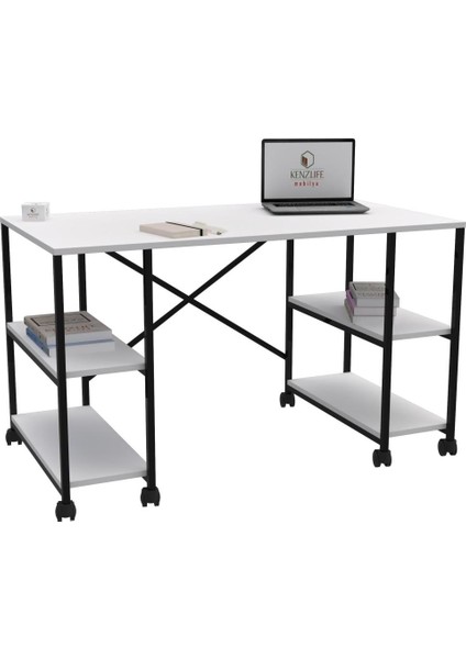 Kenzlife ofis masası sumiko 075x170x60 byzsyh tekerlekli fiyatları
