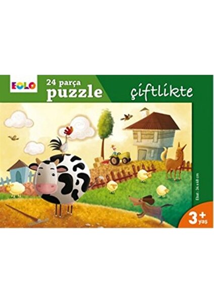 Eolo 24 Parça Puzzle - Çiftlikte