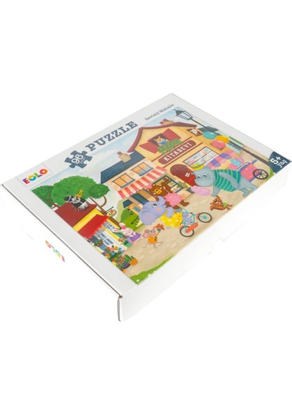 Eolo 96 Parça Yer Puzzle – Sevimli Mahalle