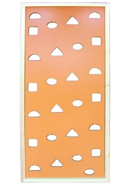 Ahşap Oymalı Tırmanma Duvarı