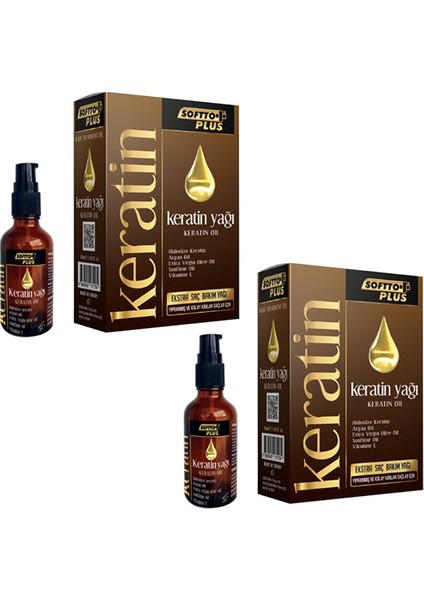 Keratin Yağı 50 ml x 2 Adet