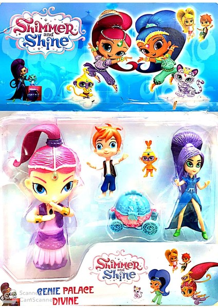 Shimmer And Shine Oyuncak Set 5 Parça