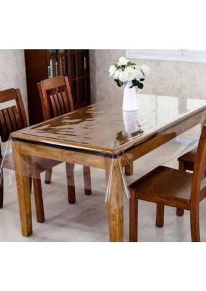 Şeffaf Pvc 0.18 cm Masa Örtüsü