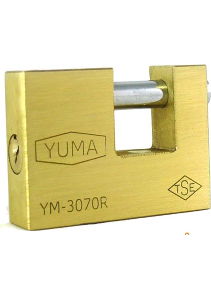 Yassı Asma Kilit 70 mm (Kayar Milli)