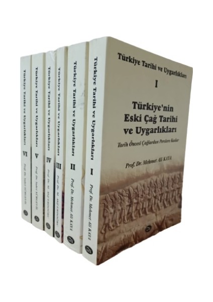Türkiye Tarihi ve Uygarlıkları 1-2-3-4-5-6 Kitap
