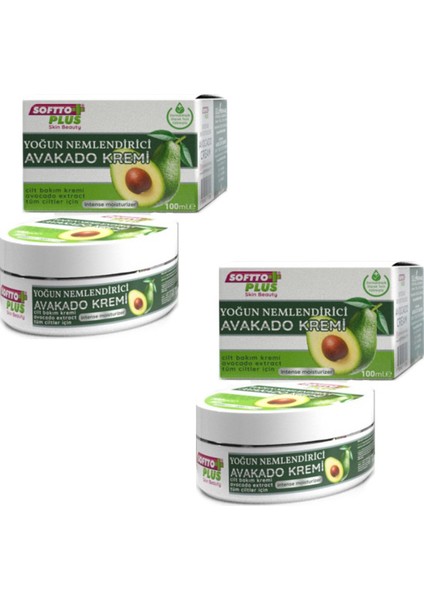 Avakado Nemlendirici Krem 100 ml x 2 Adet