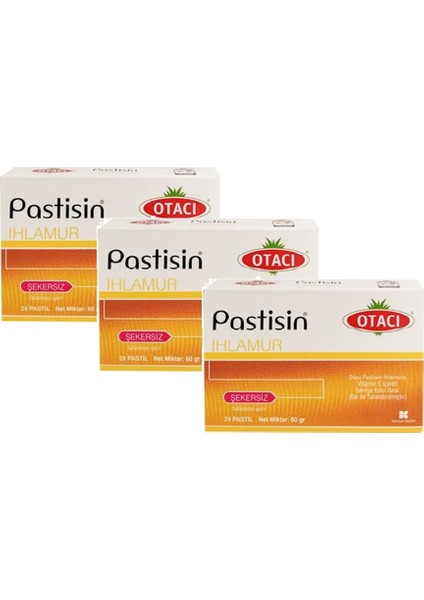 Pastisin Ihlamur 24 Pastil 60 gr 3 Kutu