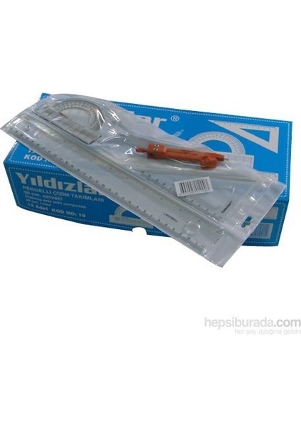 Çizim Takımı Pergelli 30 cm 1 set