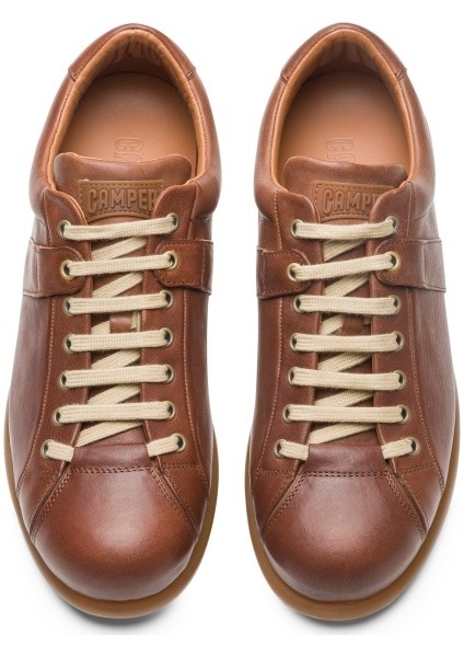 Kahverengi Erkek Sneaker 17408-124 Camper Pelotas Ariel Soweto Cola(Corda)/ariel Miel (Lft)
