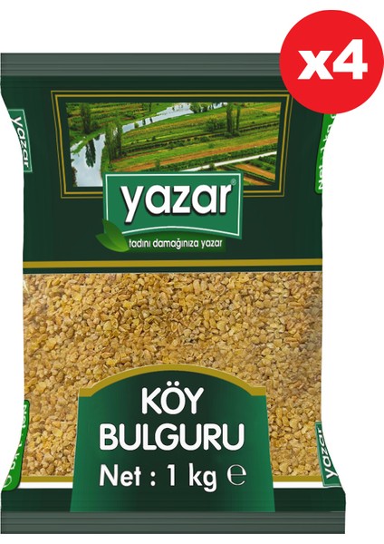 Köy Bulguru 1 Kg x 4 Paket