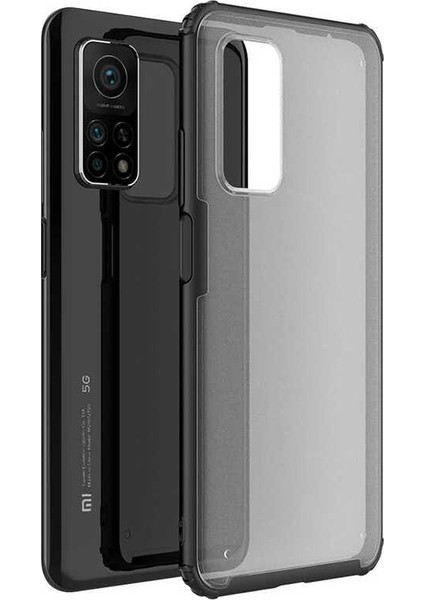 - Xiaomi Mi 10T Pro 5G - Kılıf Koruyucu Sert Volks Kapak - Siyah - T15826