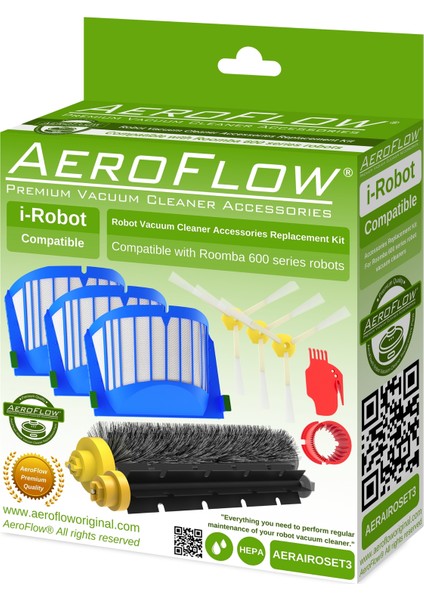 İ-Robot Roomba 605/610/620/630/650/660/680 Serisi Yenileme Seti