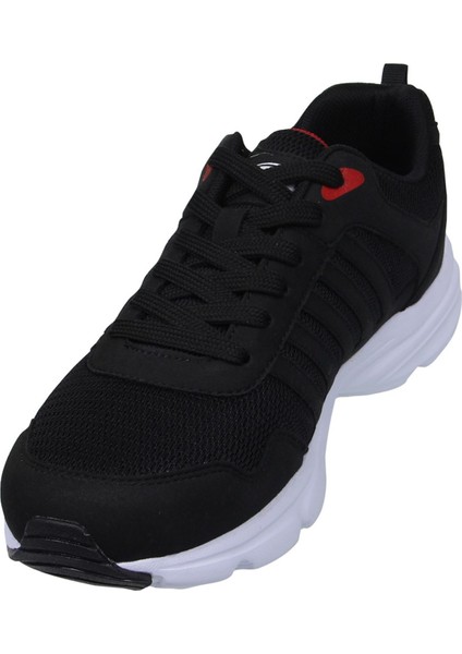 MP Erkek Bağcıklı Siyah-Beyaz Koşu Ayakkabı 211-6803MR 100