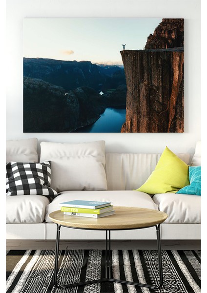 Muhteşem Dağ Manzara Kanvas Tablo 21 x 30 cm