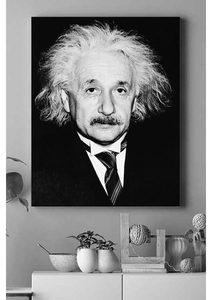 Einstein Bilimsel Kanvas Tablo 2 21 x 30 cm