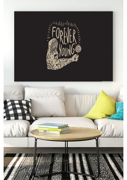 Sonsuza Kadar Genç Girişimcilik Kanvas Tablo 21 x 30 cm