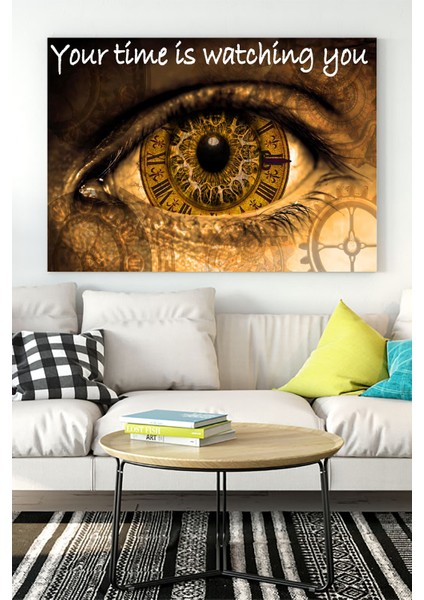 Your time is Watching You Girişimcilik Kanvas Tablo 21 x 30 cm