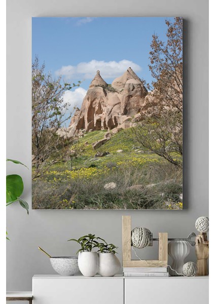 Peribacaları Manzara Kanvas Tablo 21 x 30 cm