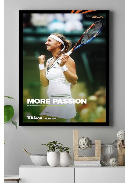 Petra Kvitova Kanvas Tablo 21 x 30 cm