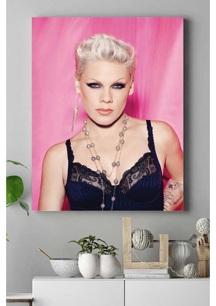 Pink Kanvas Tablo 21 x 30 cm