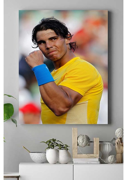 Rafael Nadal Kanvas Tablo 4 30 x 40 cm