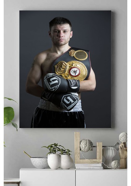 Ricky Hatton Dövüş Kanvas Tablo 3 21 x 30 cm