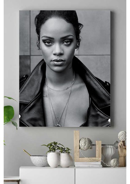 Rihanna Kanvas Tablo 2 21 x 30 cm