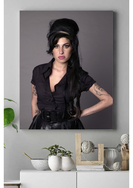 Amy Winehouse Kanvas Tablo 21 x 30 cm