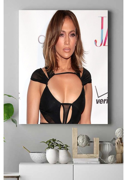 Jennifer Lopez Kanvas Tablo 21 x 30 cm