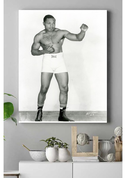 Archie Moore Dövüş Kanvas Tablo 21 x 30 cm