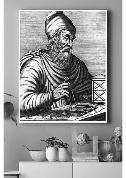 Arşimet Bilimsel Kanvas Tablo 2 21 x 30 cm