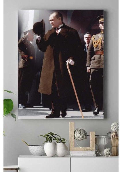 Mustafa Kemal Atatürk Kanvas Tablo 7 40 x 60 cm