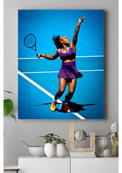 Serena Williams Kanvas Tablo 2 21 x 30 cm