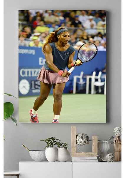 Serena Williams Kanvas Tablo 3 21 x 30 cm