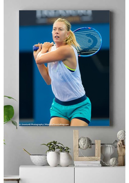 Maria Sharapova Kanvas Tablo 21 x 30 cm