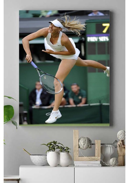 Maria Sharapova Kanvas Tablo 2 21 x 30 cm