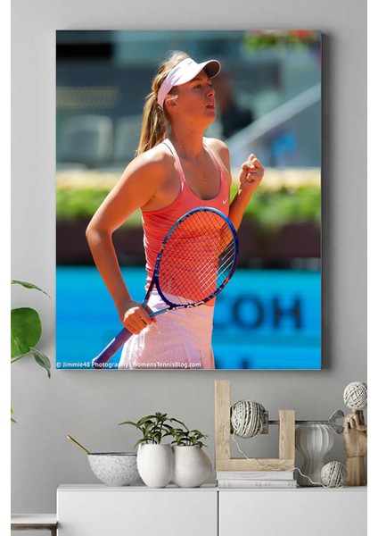 Maria Sharapova Kanvas Tablo 3 21 x 30 cm