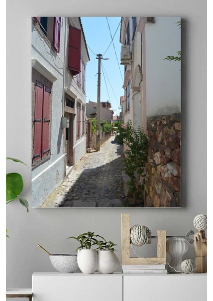 Ayvalık Manzara Kanvas Tablo 21 x 30 cm