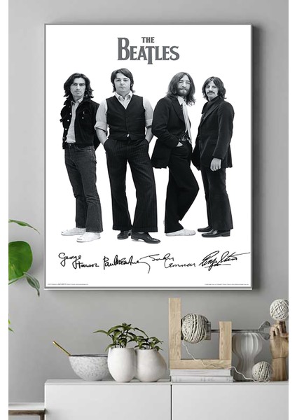 The Beatles Kanvas Tablo 50 x 70 cm