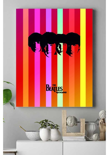 The Beatles Kanvas Tablo 3 21 x 30 cm