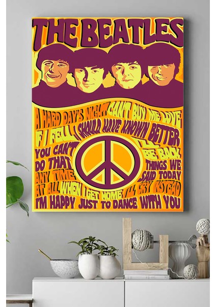 The Beatles Kanvas Tablo 5 50 x 70 cm