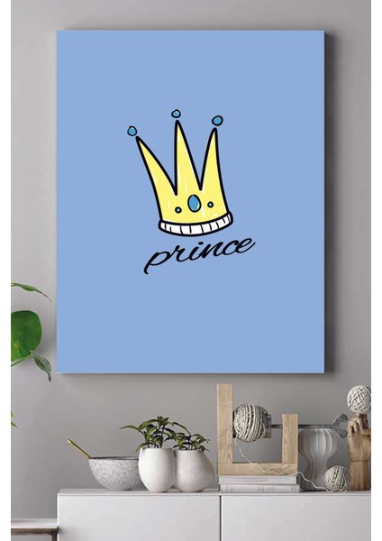 Prens Çocuk Odası Kanvas Tablo 21 x 30 cm